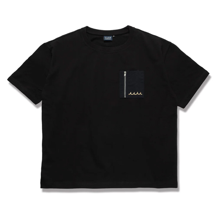 muta MARINE(ムータマリン) ミリタリーポケットTシャツ MMJC-434797 ブラック