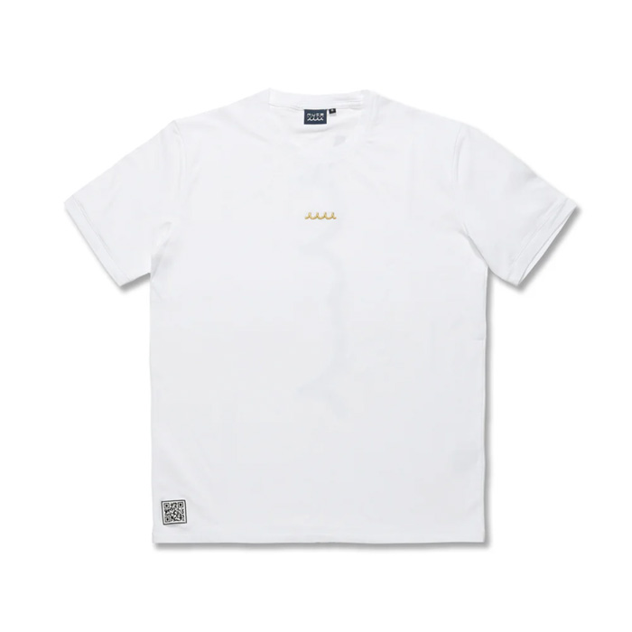 muta MARINE(ムータマリン) QR WAVE ストレッチTシャツ MMKW-434764 ホワイト