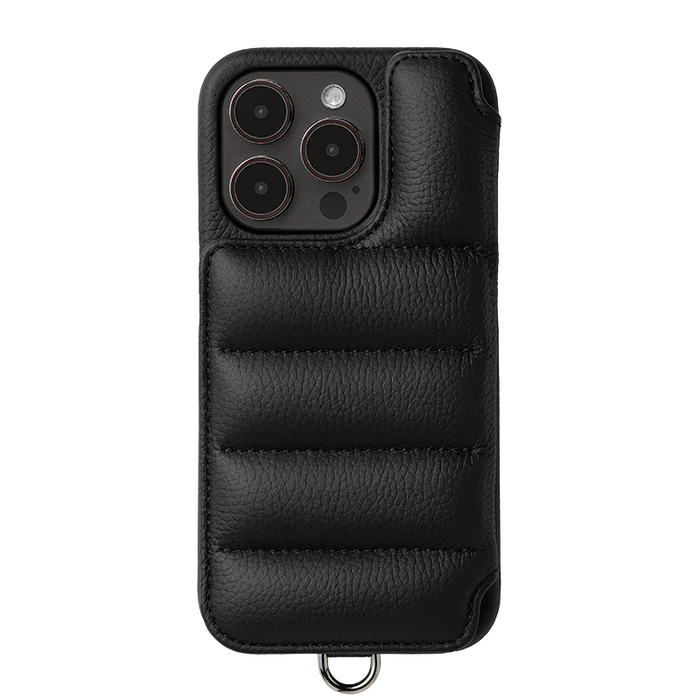 DEMIU BALLON iPhone スマホケース レザー ブラック デミュウ