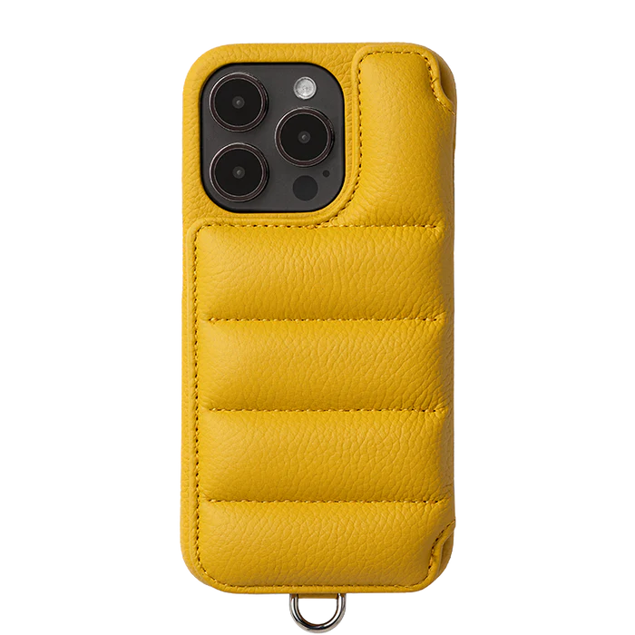 DEMIU BALLON iPhone スマホケース レザー サフラン デミュウ