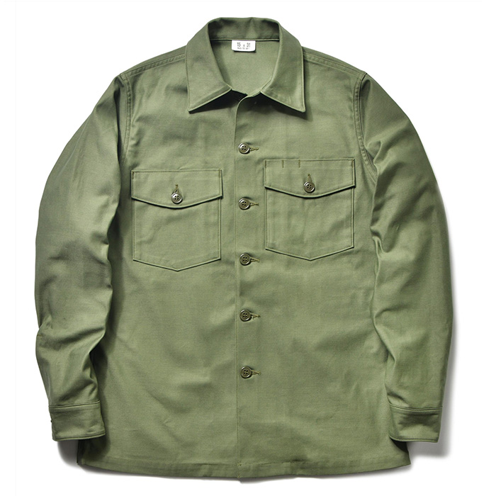 The REAL McCOY'S(ザ・リアルマッコイズ)SHIRT, MAN'S, COTTON SATEEN, OG-107