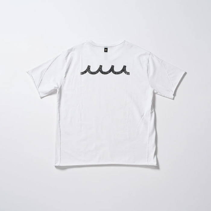 muta(ムータ) × wjk(ダヴルジェイケイ) cut-off S/S(printed) 703 mw03 white (10)