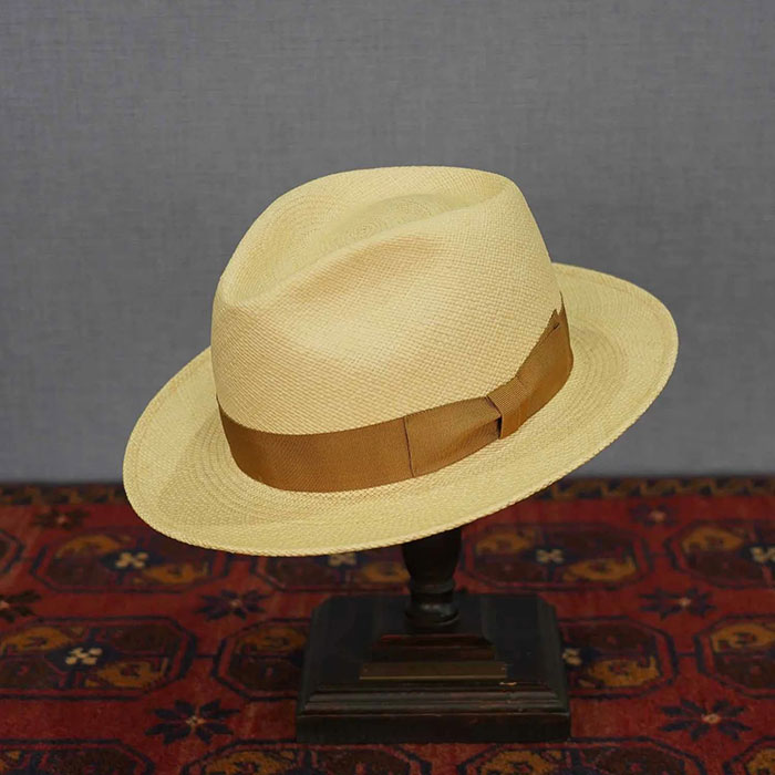 (J.J. WILLIAMS FEDORA by Mr.FATMAN/J.J.ウィリアムスフェドラbyミスターファットマン)JOSE PANAMA HAT 5251502:BEIGE