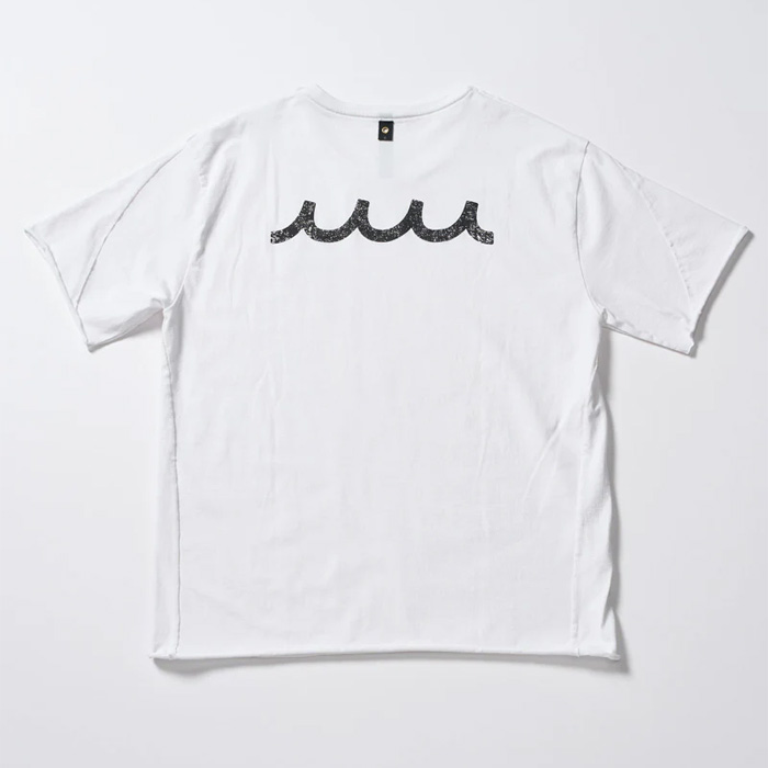 muta(ムータ) × wjk(ダヴルジェイケイ) cut-off S/S(printed) 703 mw03 white (10)