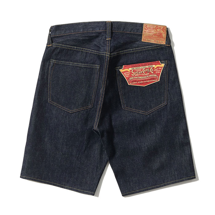 SUGAR CANE（シュガーケーン）Lot No. SC51947 / 14.25oz. DENIM 1947 MODEL SHORTS:420N) NON WASH