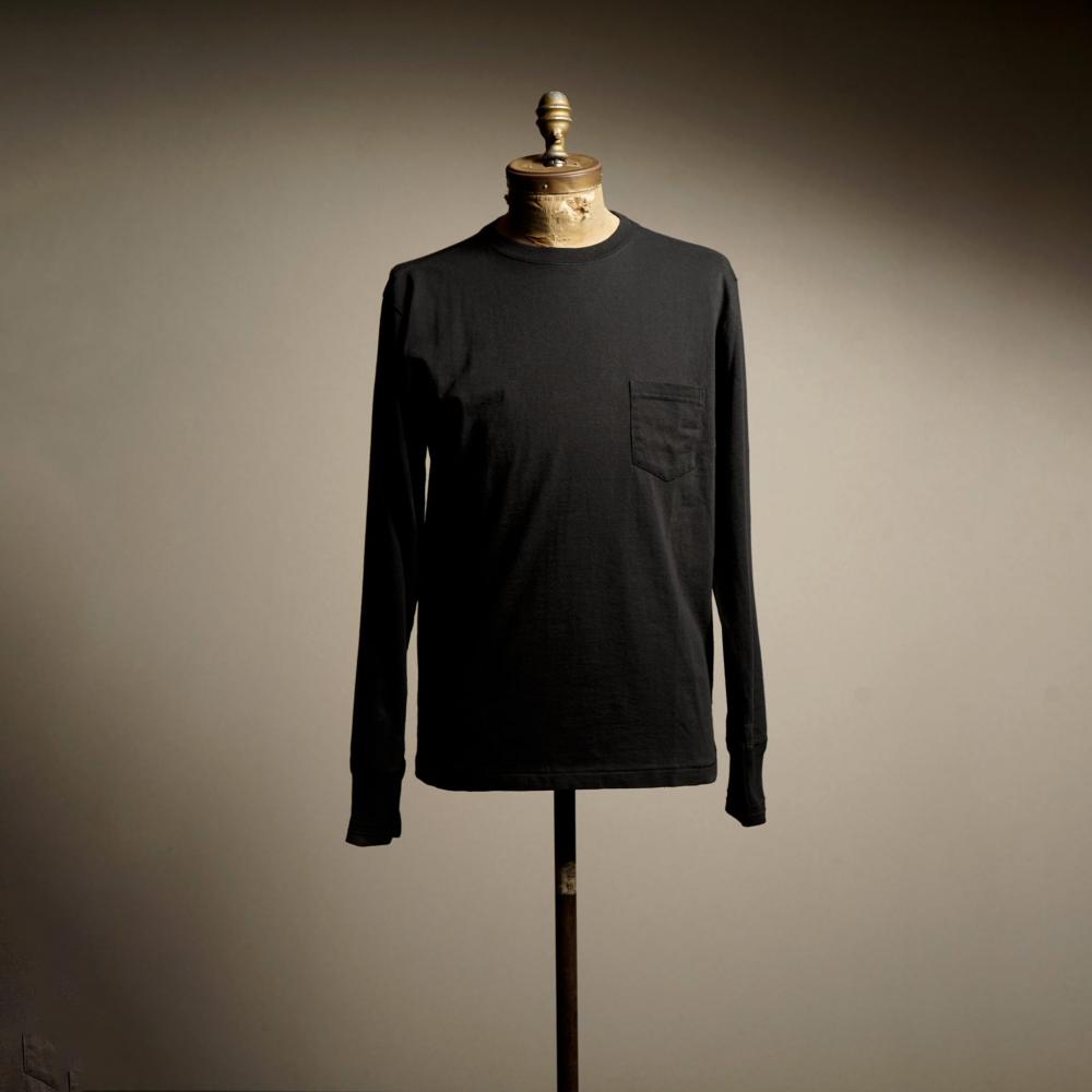 GLADHAND - 25 / POCKET L/S T-SHIRTS:BLACK