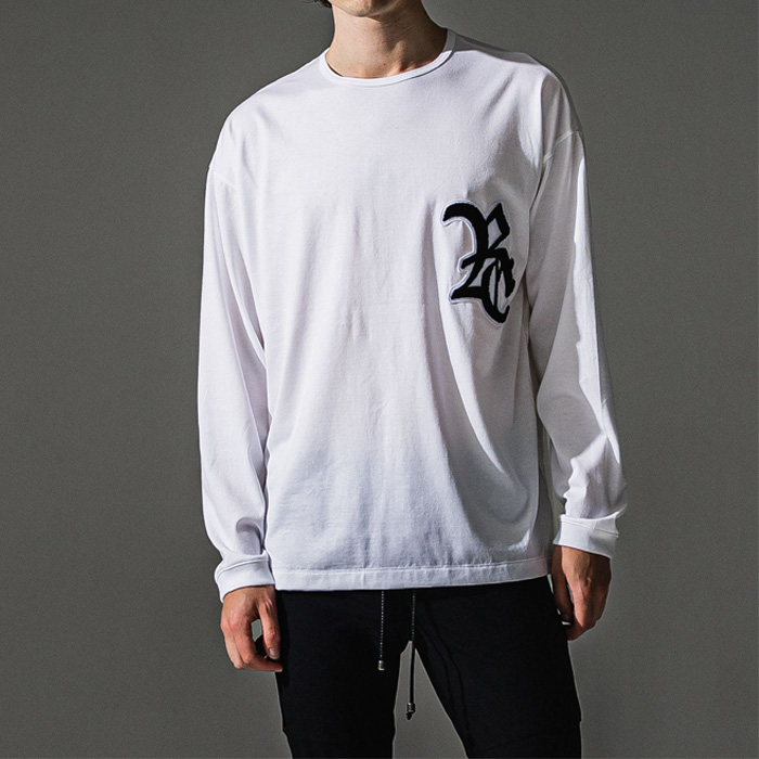RESOUND CLOTHING(リサウンドクロージング) RC41-T-001 RC over longsleave Tee WH