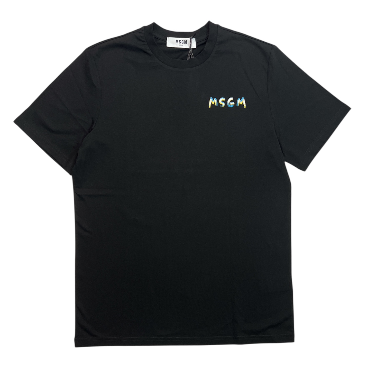 MSGM(エムエスジーエム) クレヨンロゴTシャツ 3840MM101