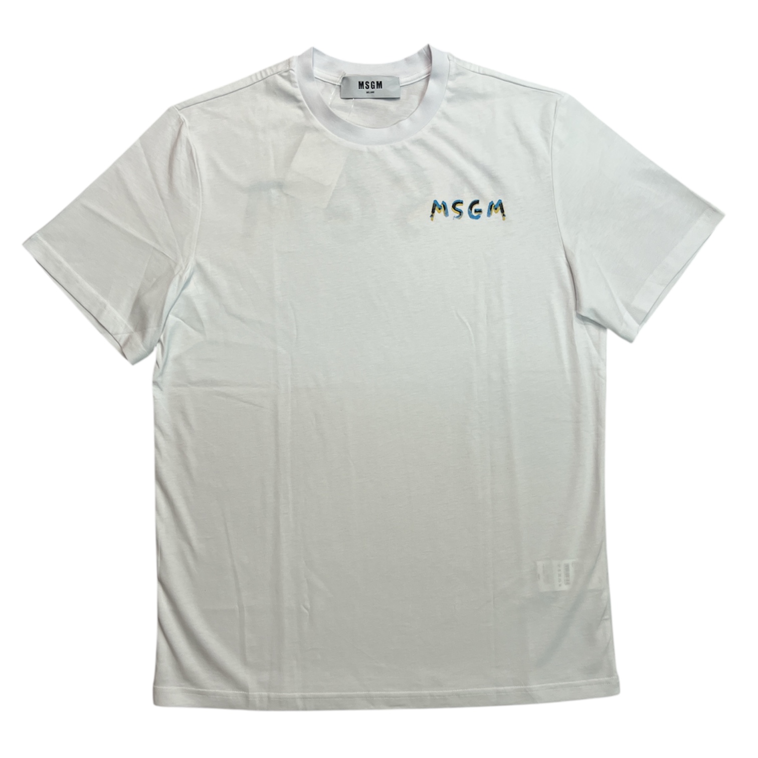 MSGM(エムエスジーエム) クレヨンロゴTシャツ 3840MM101