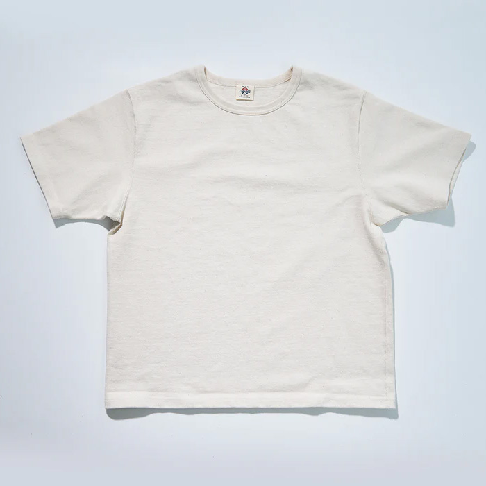 SAMURAI JEANS(サムライジーンズ) SJST-TW01 10/2 エクストラヘビーウエイト天竺Tシャツ White