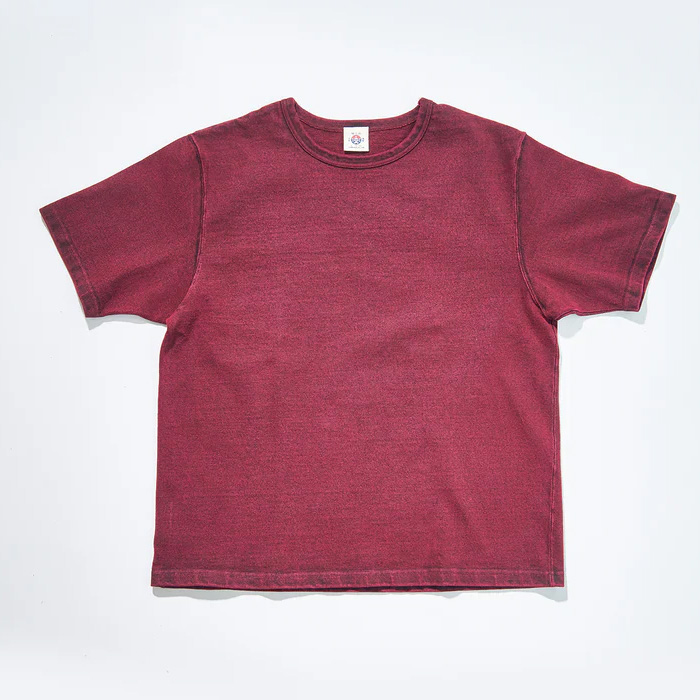 SAMURAI JEANS(サムライジーンズ) SJST-TW01 10/2 エクストラヘビーウエイト天竺Tシャツ Red