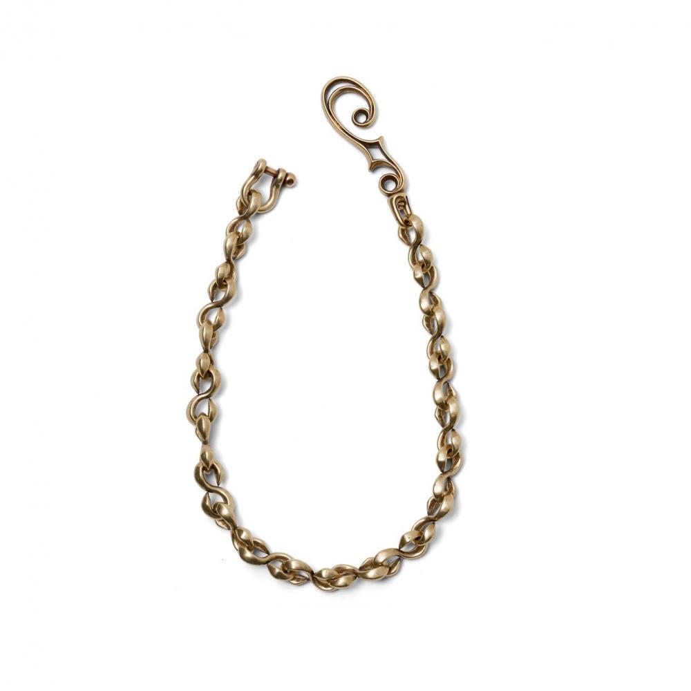 F-HOLE S-KAN WALLET CHAIN/BRASS