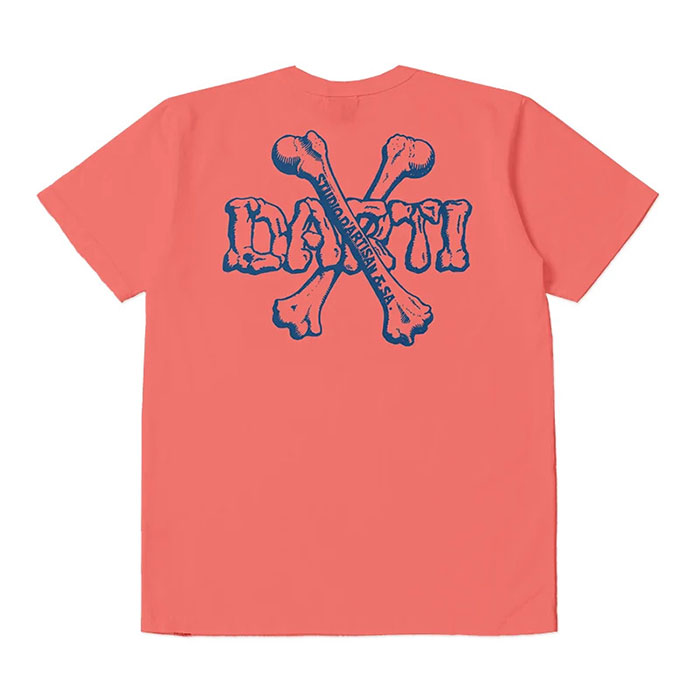 STUDIO_D'ARTISAN(ステュディオダルチザン) USAコットンプリントTシャツ【8168A】:オレンジ