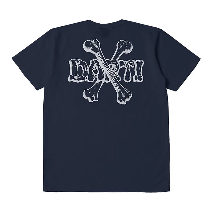 STUDIO_D'ARTISAN(ステュディオダルチザン) USAコットンプリントTシャツ【8168A】:ネイビー