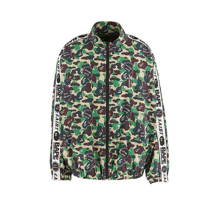 SAINT Mxxxxxx(セントマイケル)×A BATHING APE(アベイシングエイプ) SM-YS8-0000-C29 / AP_TRACK JKT / ST APE / CAMO