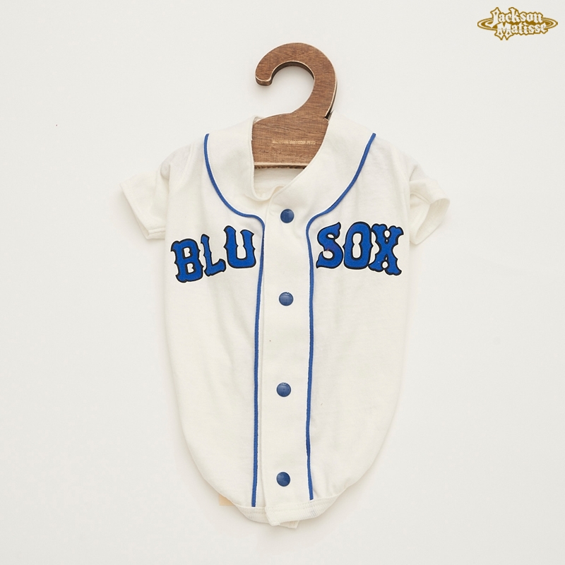 BLUE SOX BASEBALL SHIRT:WHITE