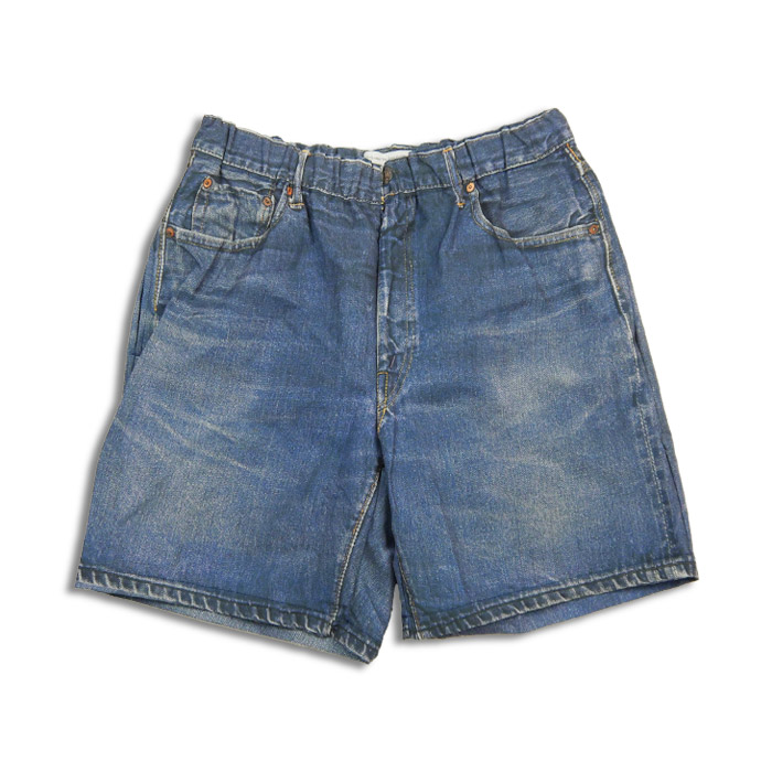 トルク TA-5003 Trompe L’oeil Printed Shorts (1960s Denim Shorts) デニムショーツ メンズ