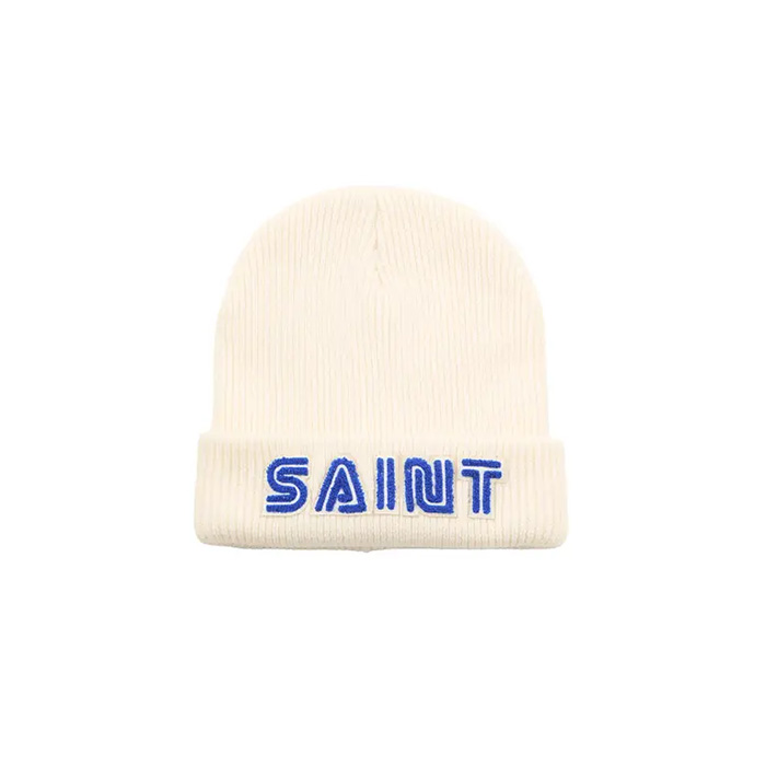 SAINT Mxxxxxx(セントマイケル)×SEGA(セガ) SM-HR1-0000-C67 / SG_KNIT CAP / SAINT SEGA / WHITE