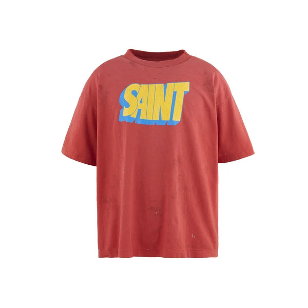 SAINT Mxxxxxx(セントマイケル) SM-HR1-0000-025 / SS TEE SAINT / RED