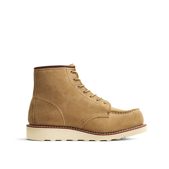 レッドウィング MODERN_W STYLE NO.3447 6" Classic Moc 6インチ クラシックモック レディース レザー ワーク ブーツ ウィメンズライン 本革 ホーソーン「ミュールスキナー」ラフアウト モックトゥ アメリカ製
