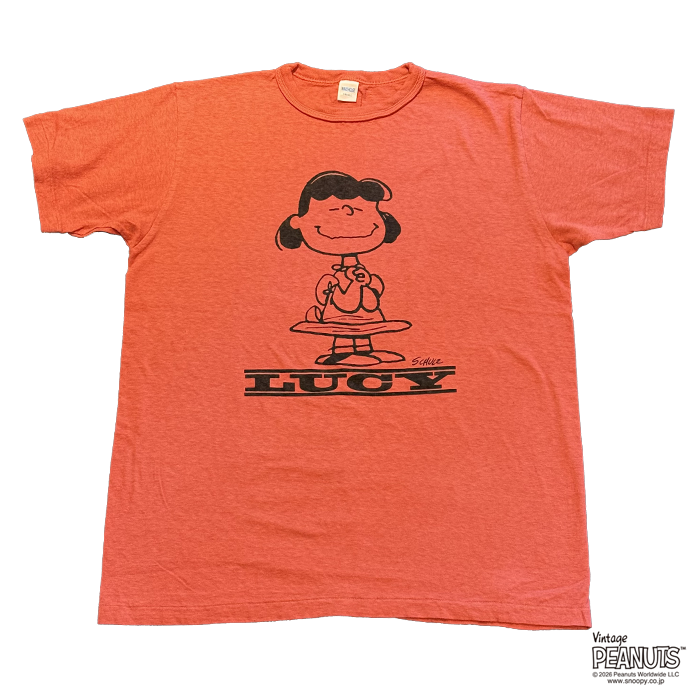 WAREHOUSE & CO.(ウエアハウス)Lot YP126S-3 I DON'T CARE (LUCY):レッド