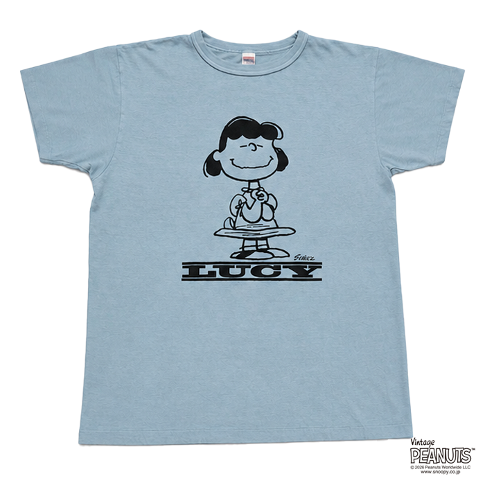 WAREHOUSE & CO.(ウエアハウス)Lot YP126S-3 I DON'T CARE (LUCY):サックス