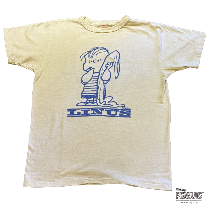 WAREHOUSE & CO.(ウエアハウス)Lot YP126S-4 I LOVE MANKIND...(LINUS):クリーム