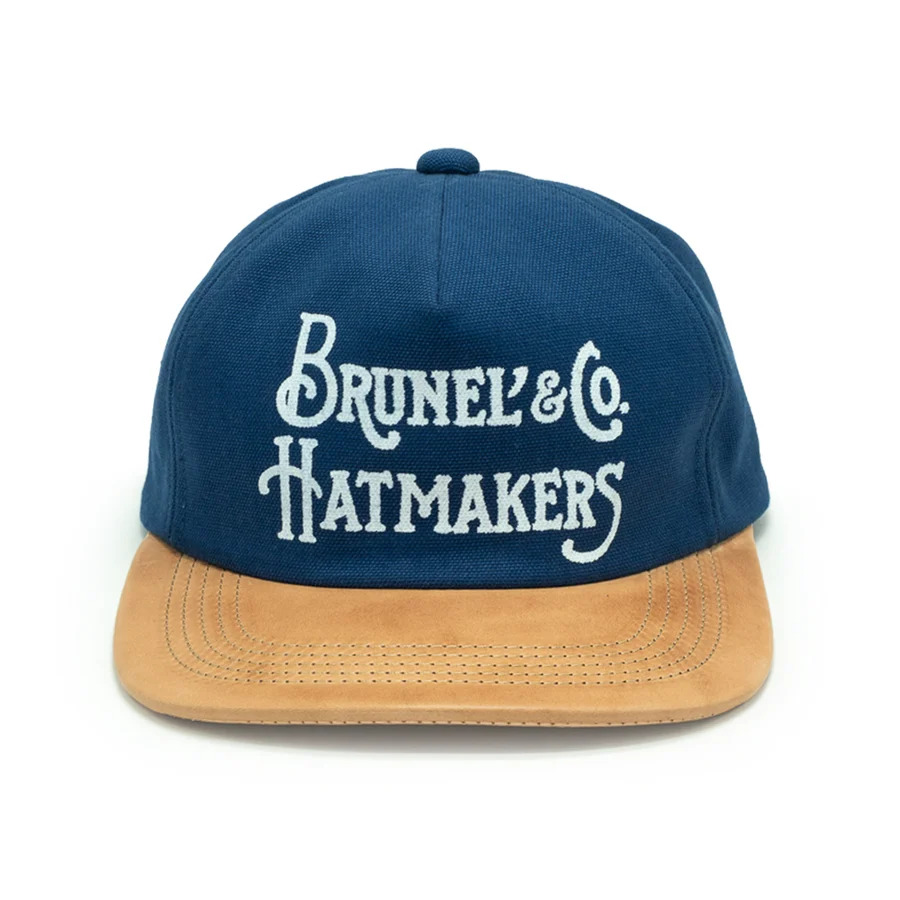 BRUNEL&Co. HATMAKERS(ブルーネルハットメイカース)TURNER CAP  /BLUE / NUME