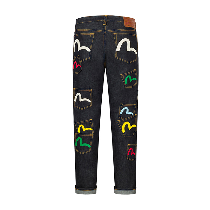 EVISU(エヴィス)マルチポケットレギュラーフィットジーンズ