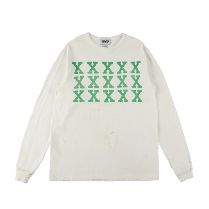 BOWWOW(バウワウ) WEATHERED 88/12 LS TEE – XXXXX