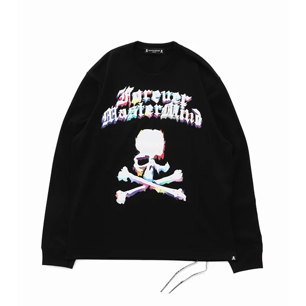 MASTERMIND(マスターマインド) MJ26EE2-TS117 MJ AURORA LS TEE BLACK