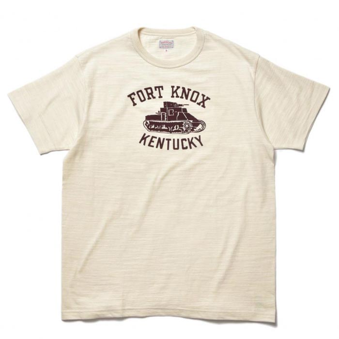 ザ リアルマッコイズ AMERICAN ATHLETIC TEE / FORT KNOX