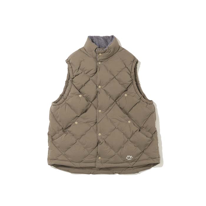 CMF OUTDOOR GARMENT(シーエムエフアウトドアガーメント)"CMF WOVEN DOWN VEST"CMF2602-V02:D.GRAIGE