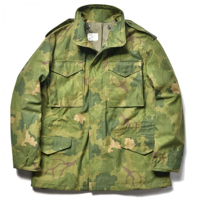 ザ リアルマッコイズ MJ23006 M-65 FIELD COAT / MITCHELL PATTERN グリーン ミッチェルカモ メンズ アウター ミリタリー フィールドコート