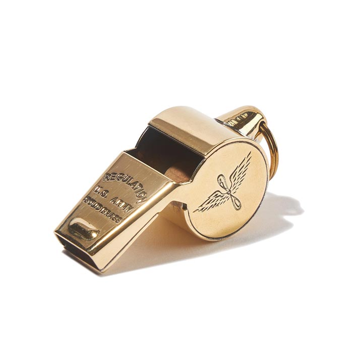 ザ リアルマッコイズ MA23102 AVIATOR WHISTLE / BRASS ブラス ホイッスル A-2 ネックレス アクセサリー