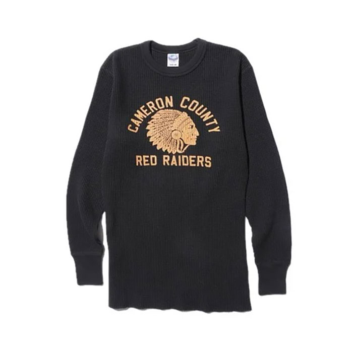 Mega Thermal Red Raiders Print【AB12233】:Black