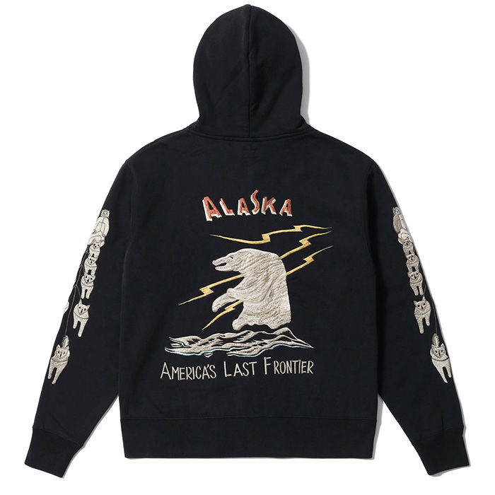 Lot No. TT69652 / SUKA ZIP PARKA EMBROIDERED “ALASKA”