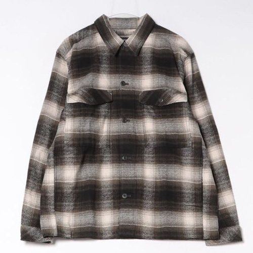 G-STAR RAW(ジースターロウ) D29313-E074-J344 Core Lightweight Overshirt ASFALT JOSEPH CHECK BLACK