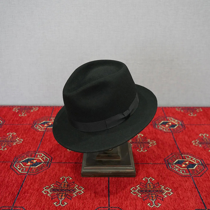 Mr.FATMAN(ミスターファットマン)[ J.J. WILLIAMS FEDORA By Mr.FATMAN ] STAGGER 6263003:BLACK