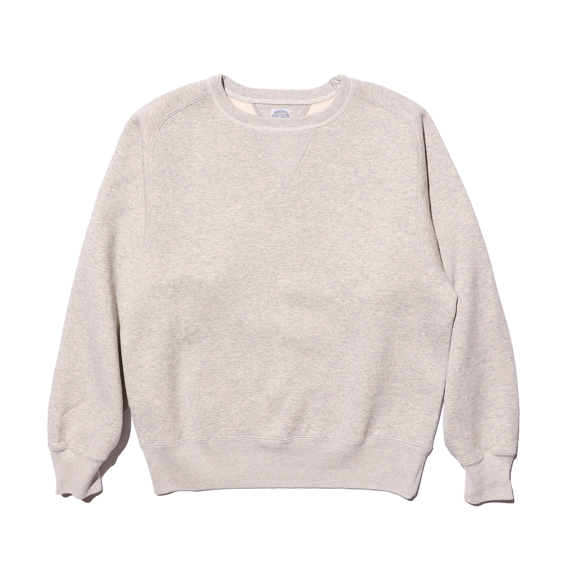 ジェラード AB82251S JELADO Champs Sweat Shirt ソルトアンドペッパー メンズ フリーダムスリーブスウェット