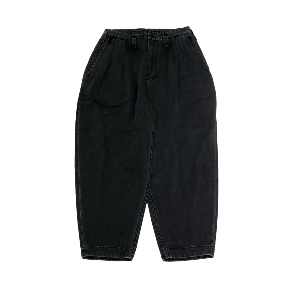 Porter Classic(ポータークラシック)CLASSIC DENIM BEBOP PANTS BLACK (WHOLESALE EXCLUSIVE) BFA-P-005-4267