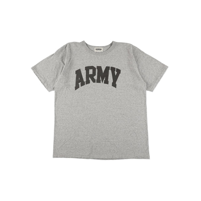 BOWWOW(バウワウ) BW261-AT ARMY TEE GRAY
