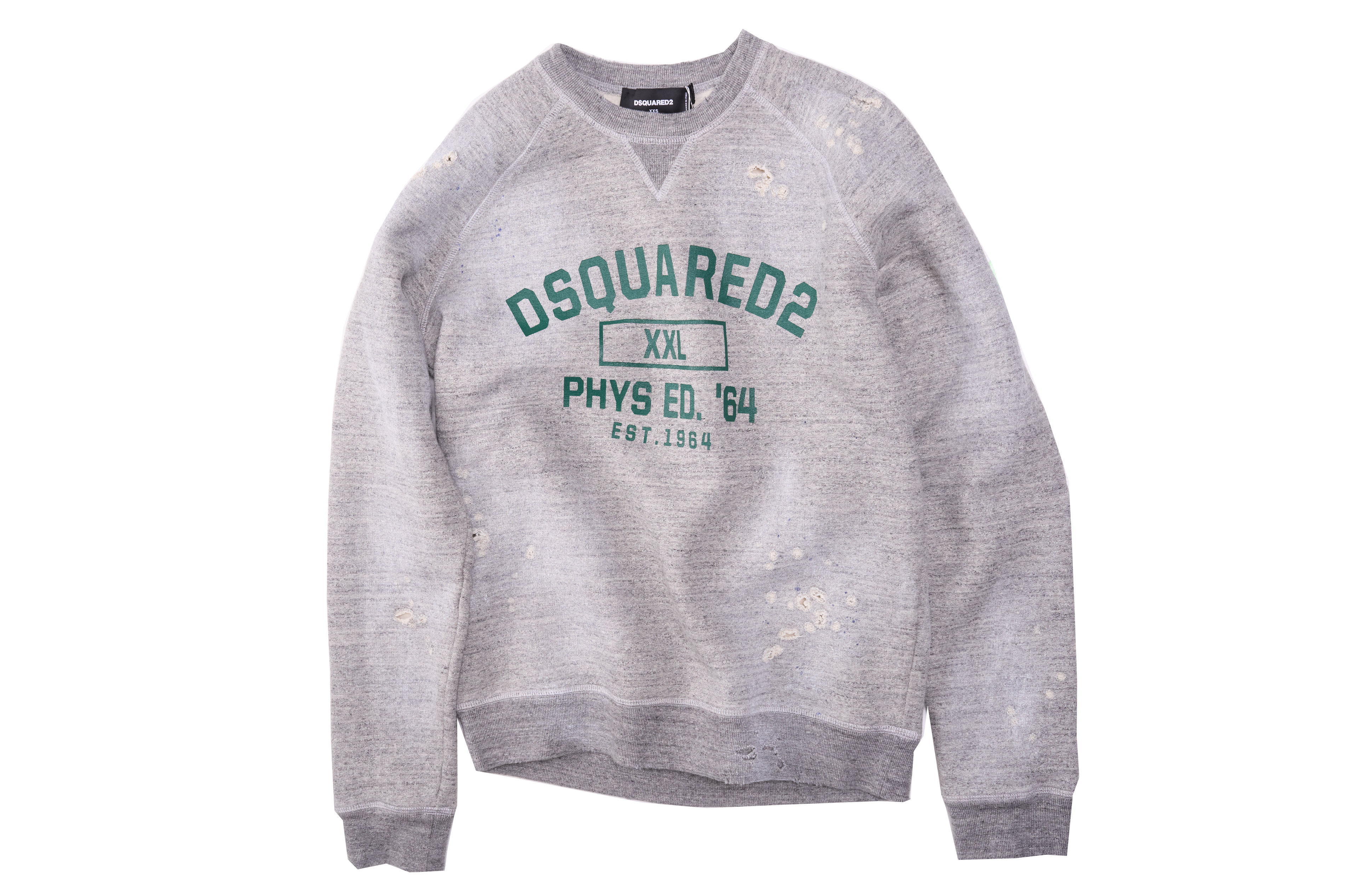 DSQUARED2(ディースクエアード) S72GU0516 Cool Raglan Fit Crewneck スウェット