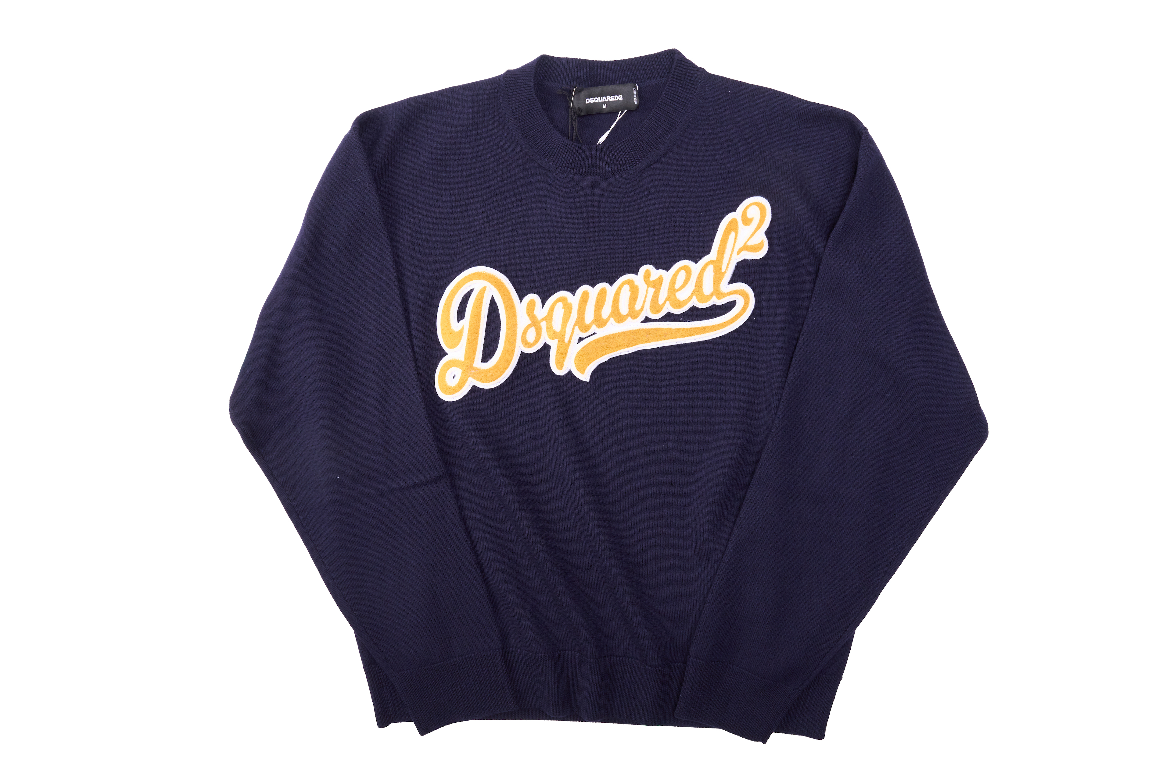 DSQUARED2(ディースクエアード) S74HA1552 Dsquared2 Patch Knit Sweater ニットセーター