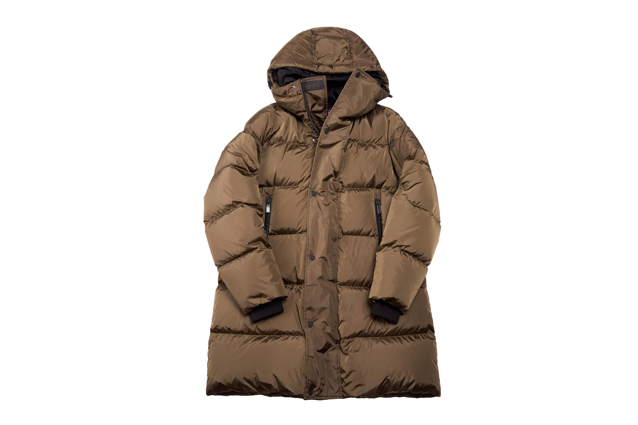 DSQUARED2(ディースクエアード) S75AA0441 Nylon Down Coat ダウンコート グリーン