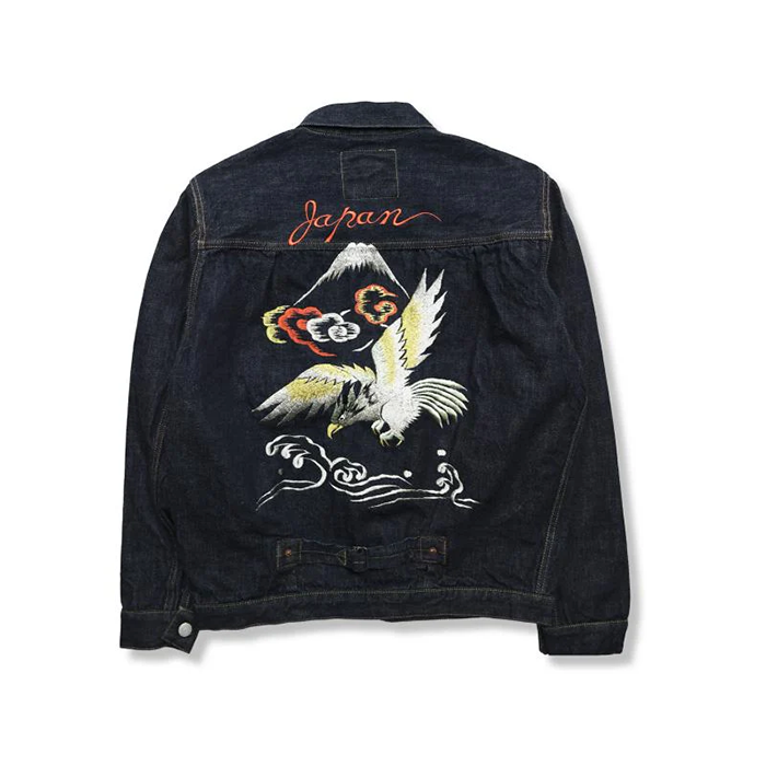 2107E Souvenir Embroidery Type 1 Denim Jacket