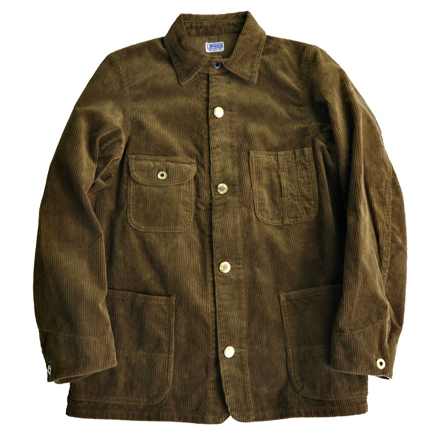 CWORKS:Corduroy Coverall”Tom”