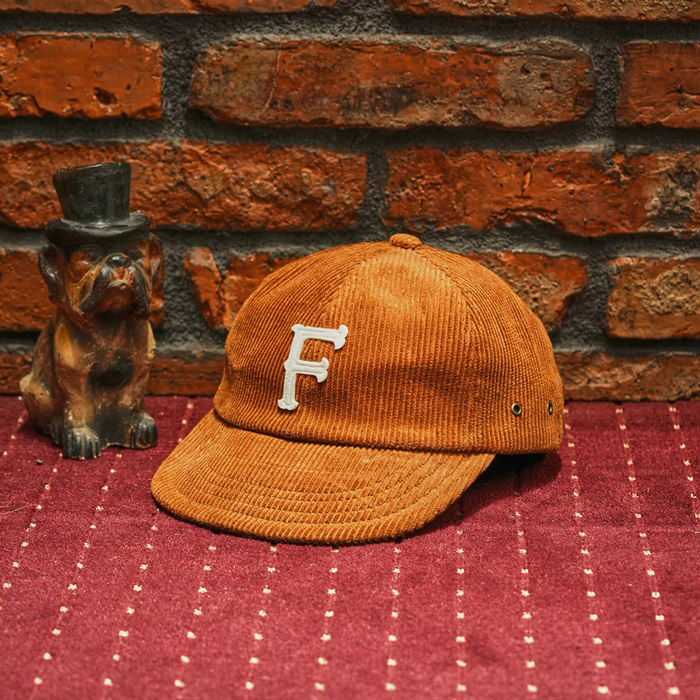 ミスターファットマン 5234005 F WAPPEN CAP CAMEL ワッペンキャップ 帽子 キャメル メンズ