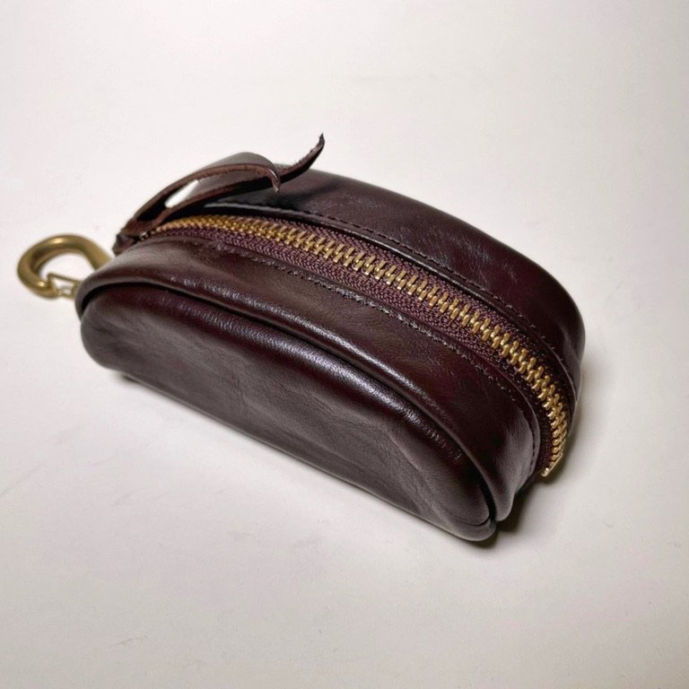 ホースハイドキーケース　HORSE HIDE KEY CASE:BROWN