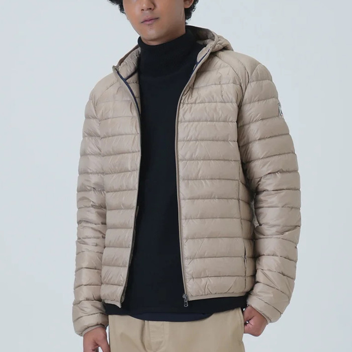 ジョット P000MDOW01-1 JOTT MENS JACKET NICO | J804 BEIGE ベーシックライトダウン ダウンジャケット ベージュ メンズ